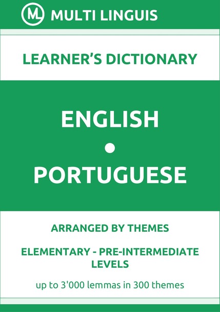 English-Portuguese (Theme-Arranged Learners Dictionary, Levels A1-A2) - Please scroll the page down!
